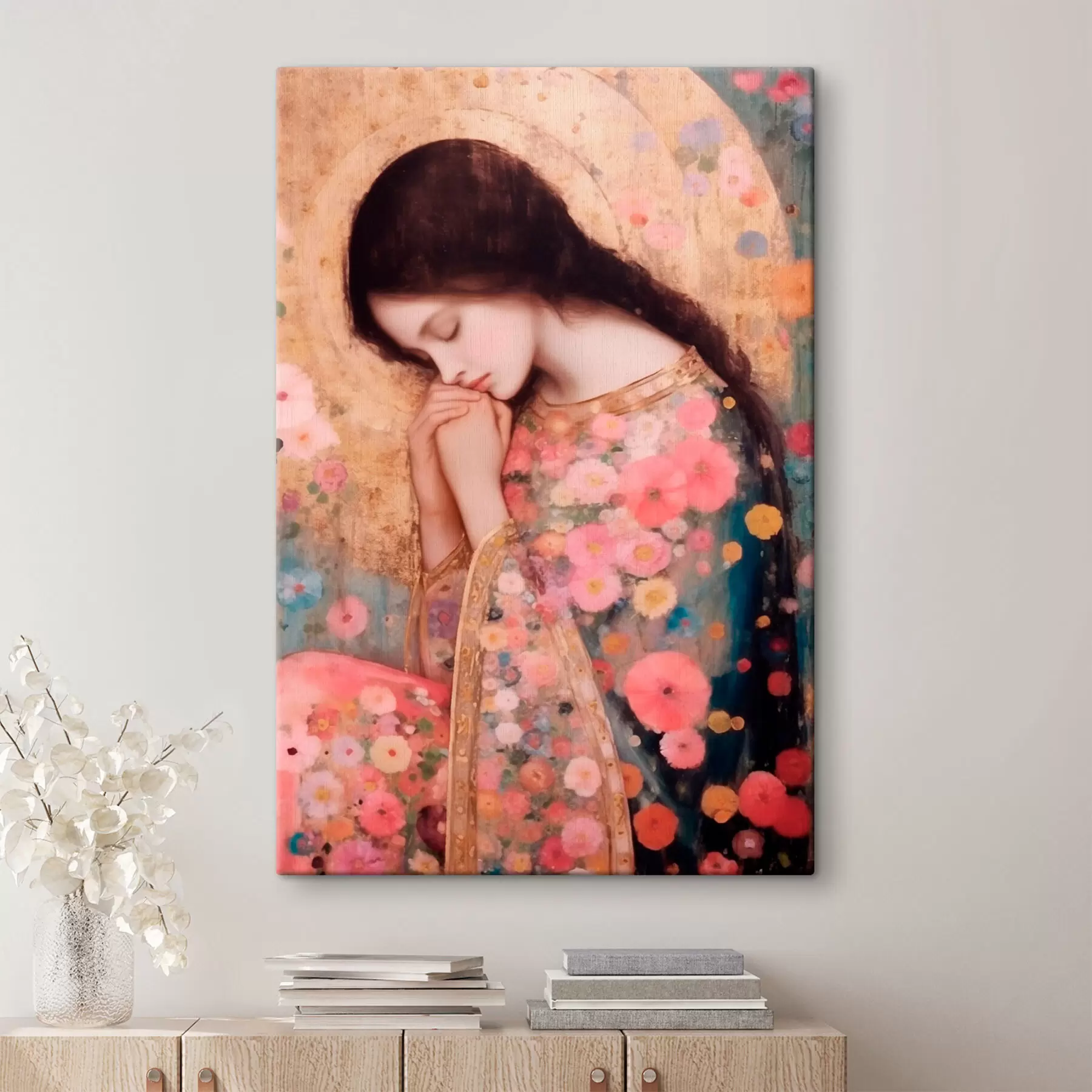 murales de pared Chica tierna s43237