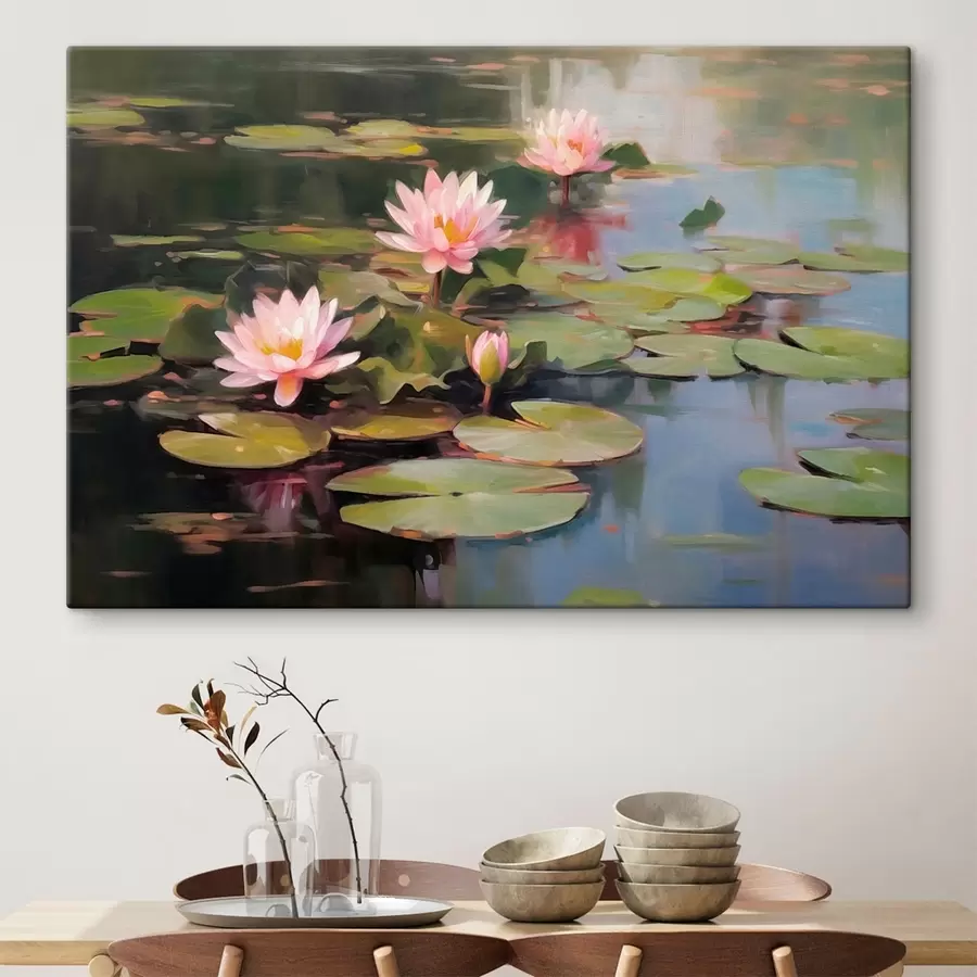 murales de pared Nenúfares s43220