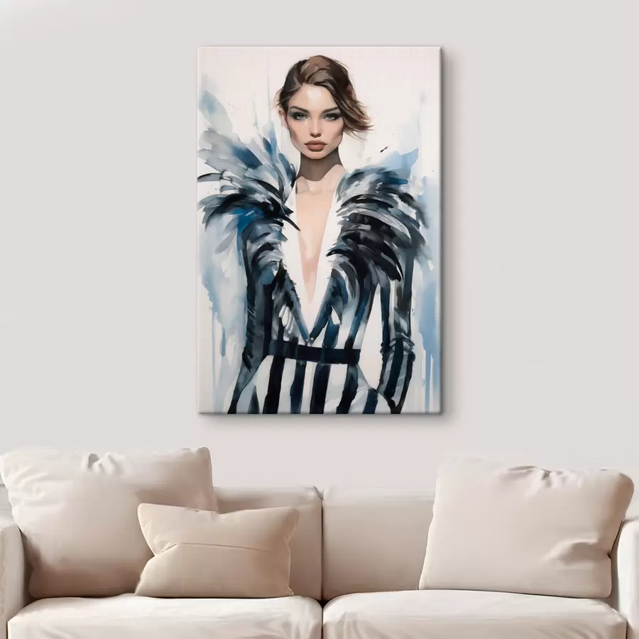 murales de pared Moda para chicas con estilo s43492