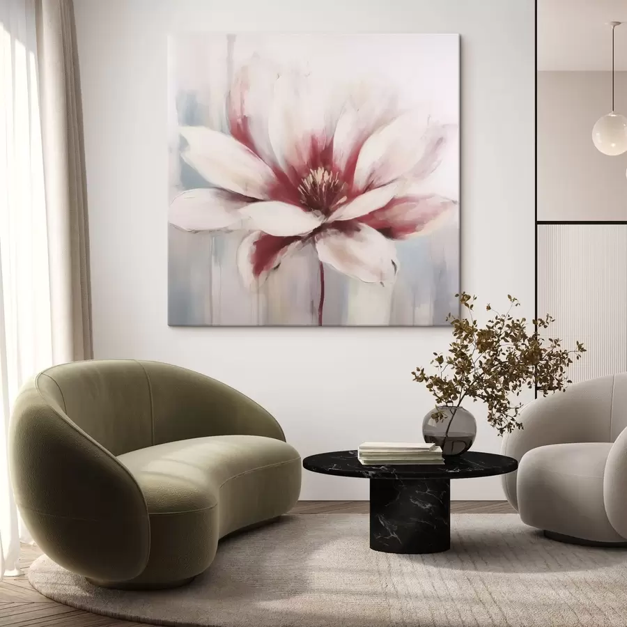 murales de pared Flor rosa s43486