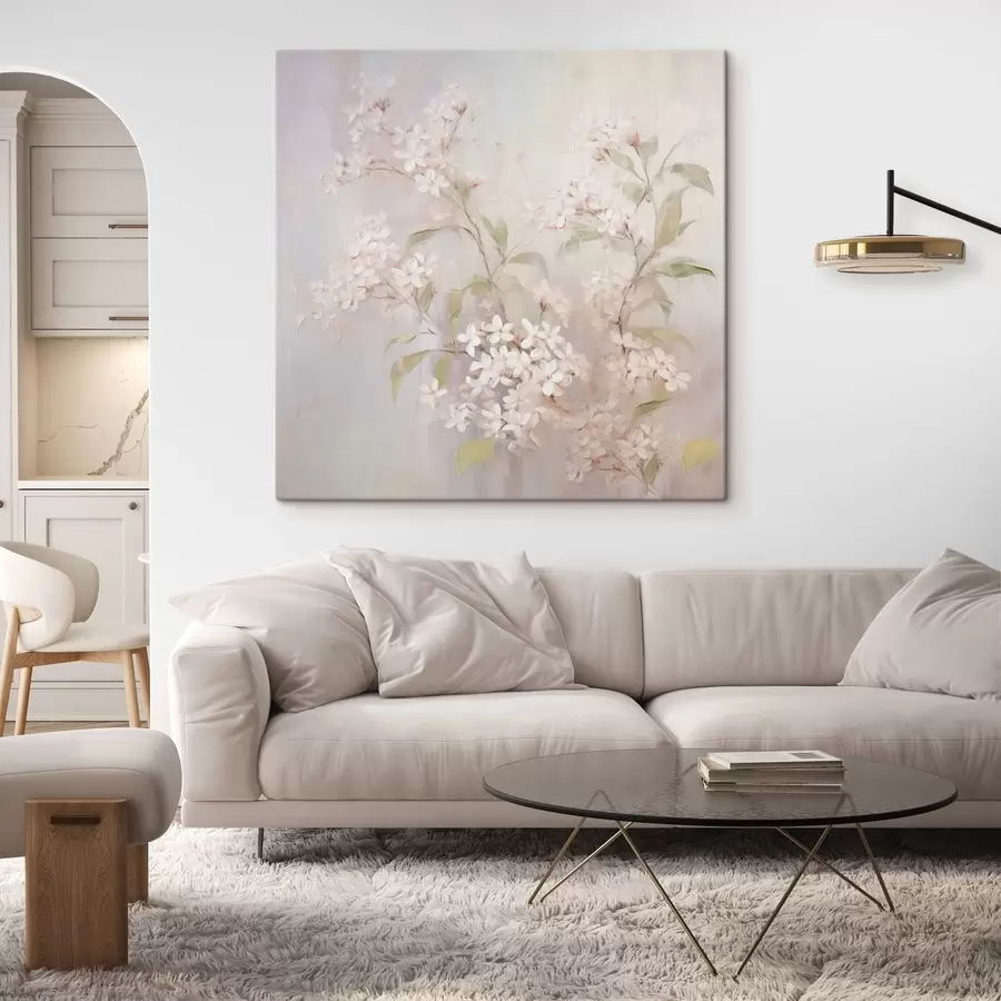 murales de pared Rama con flores naturaleza s43493