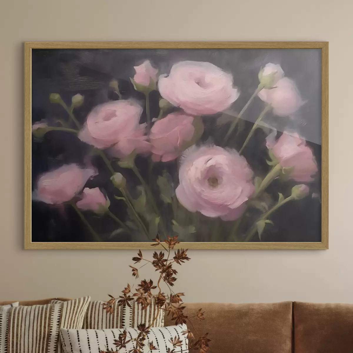 Poster Flores rosas f43221