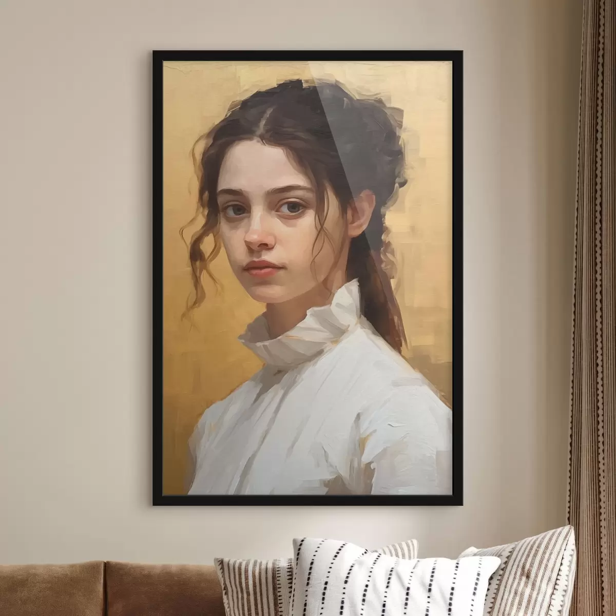 Poster Chica misteriosa f43253