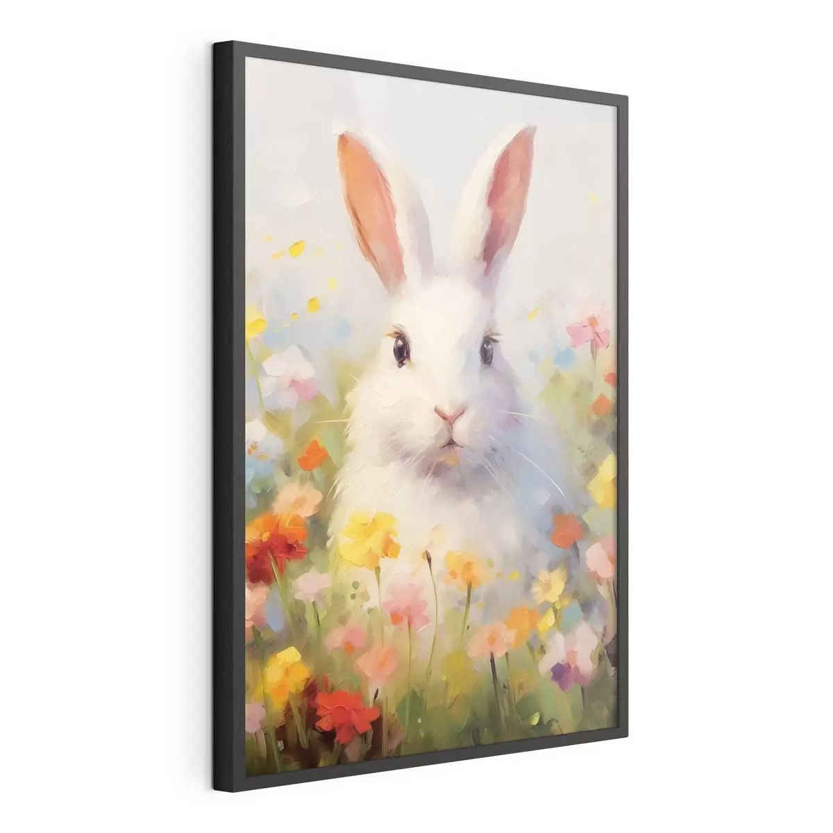 Poster Conejo blanco f43239