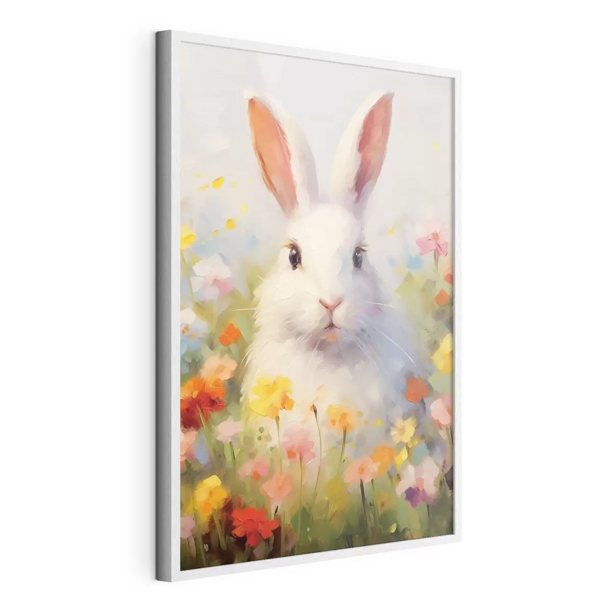 Poster Conejo blanco f43239