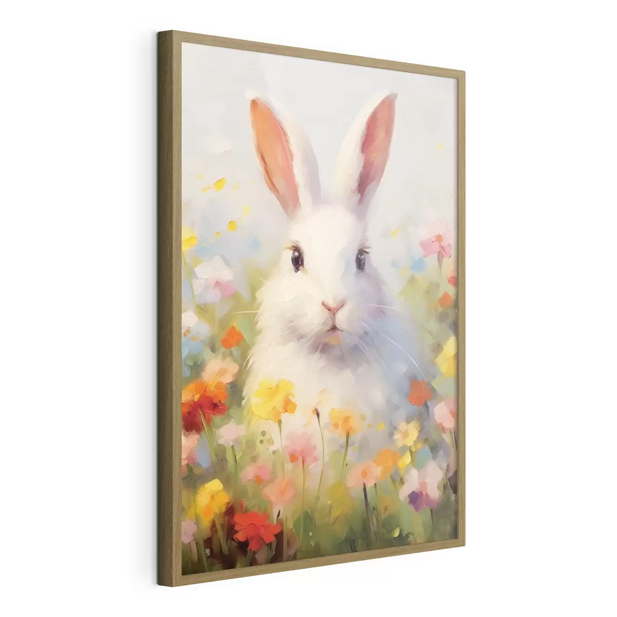 Poster Conejo blanco f43239