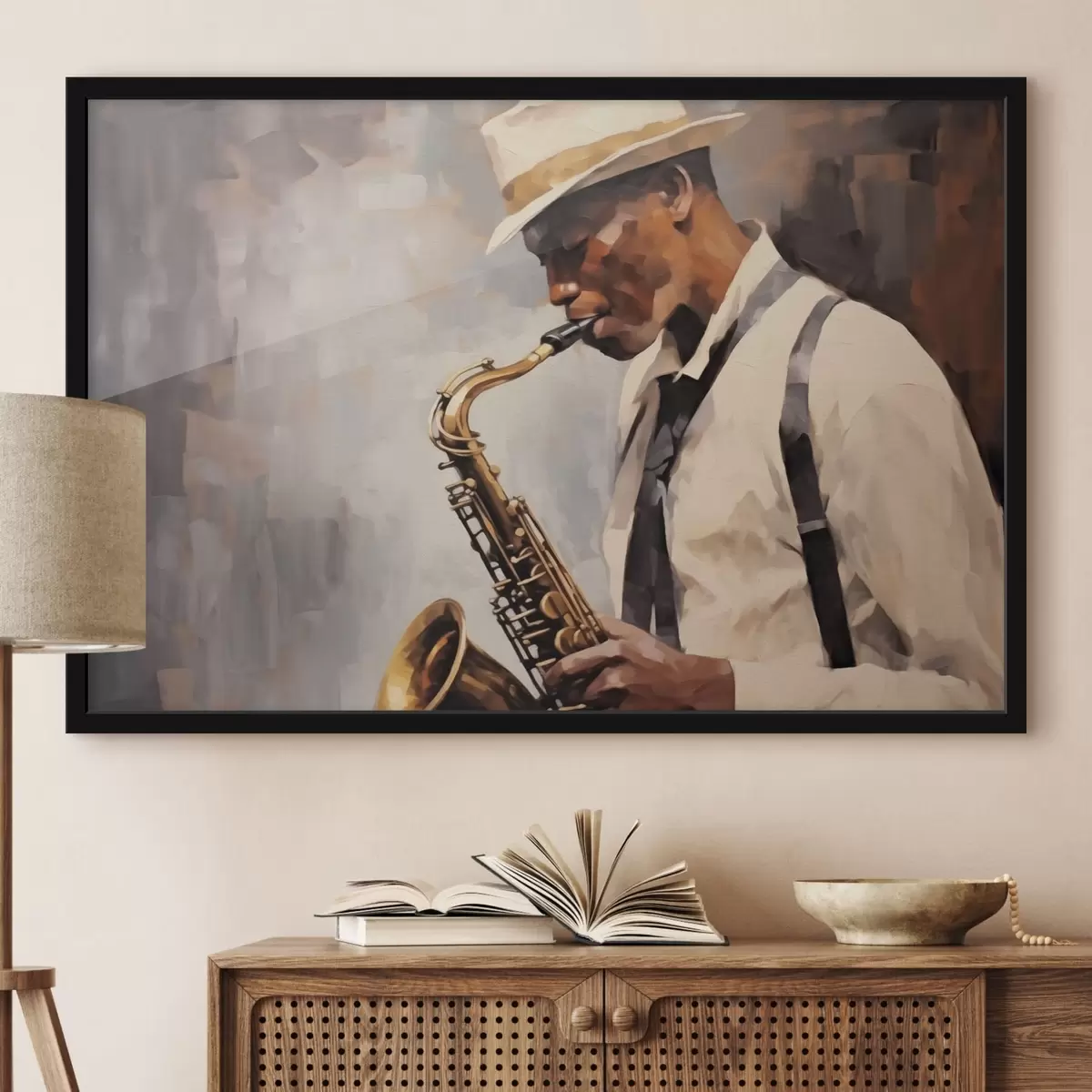 Poster Saxofonista f43926