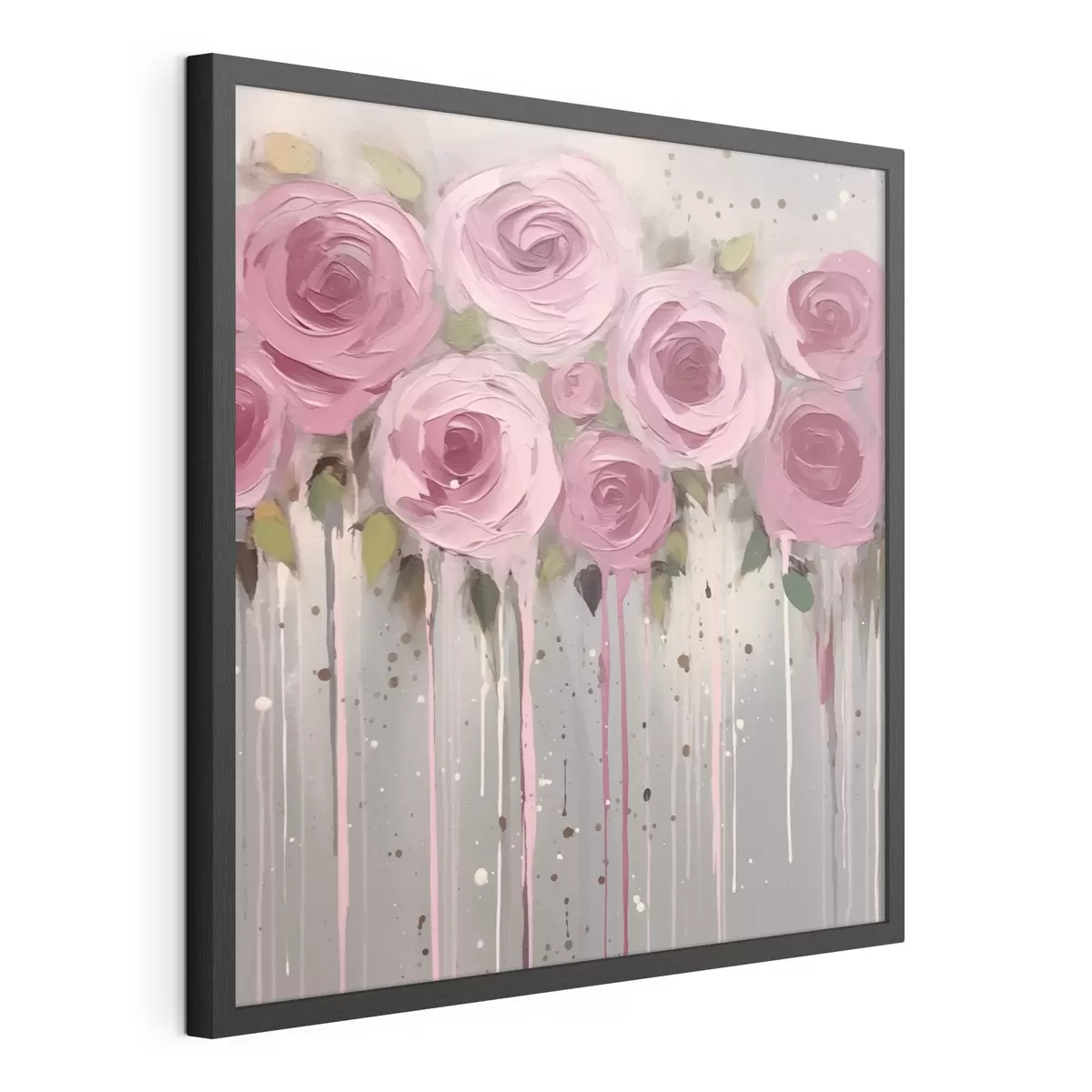 Poster Rosas abstracción flores f43930
