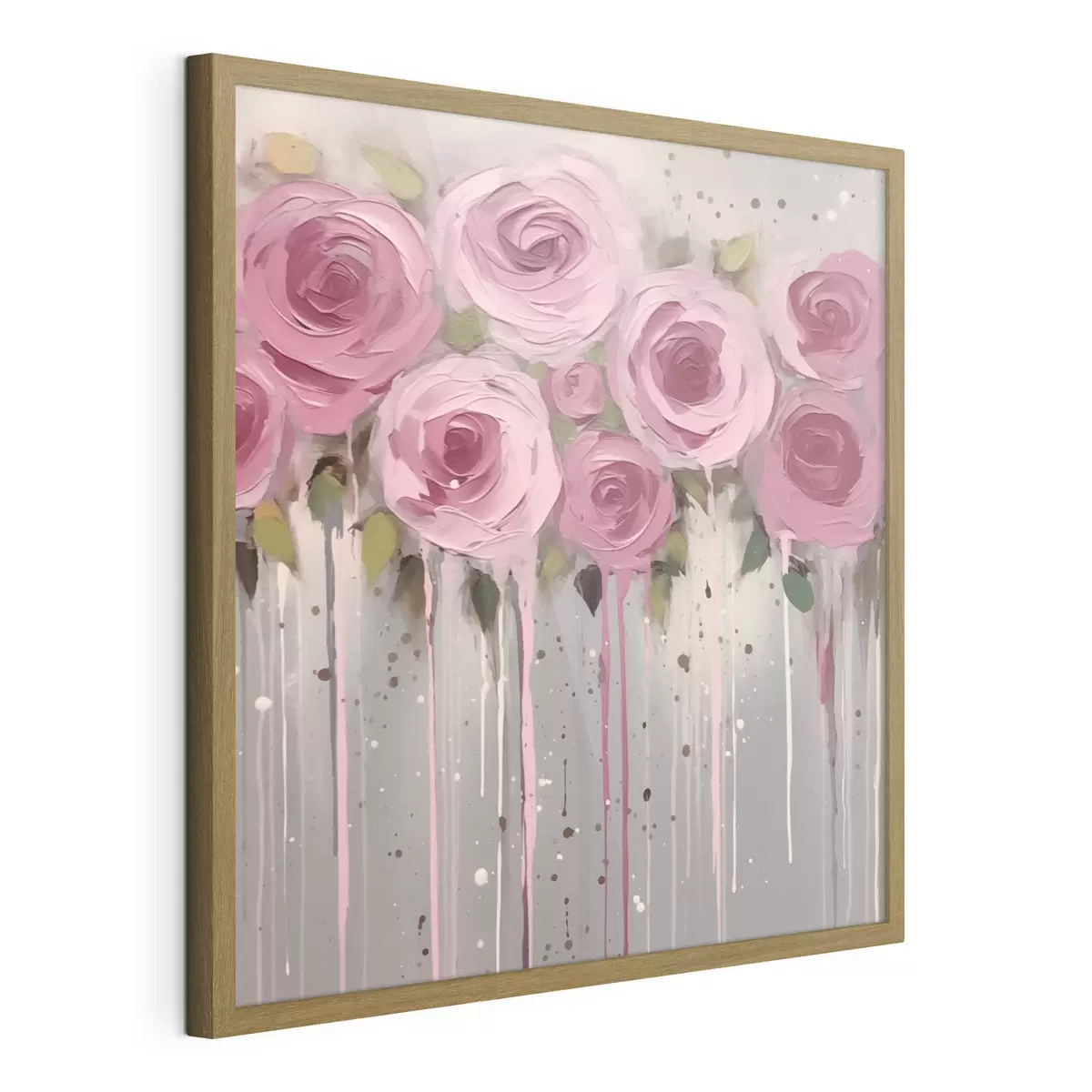 Poster Rosas abstracción flores f43930