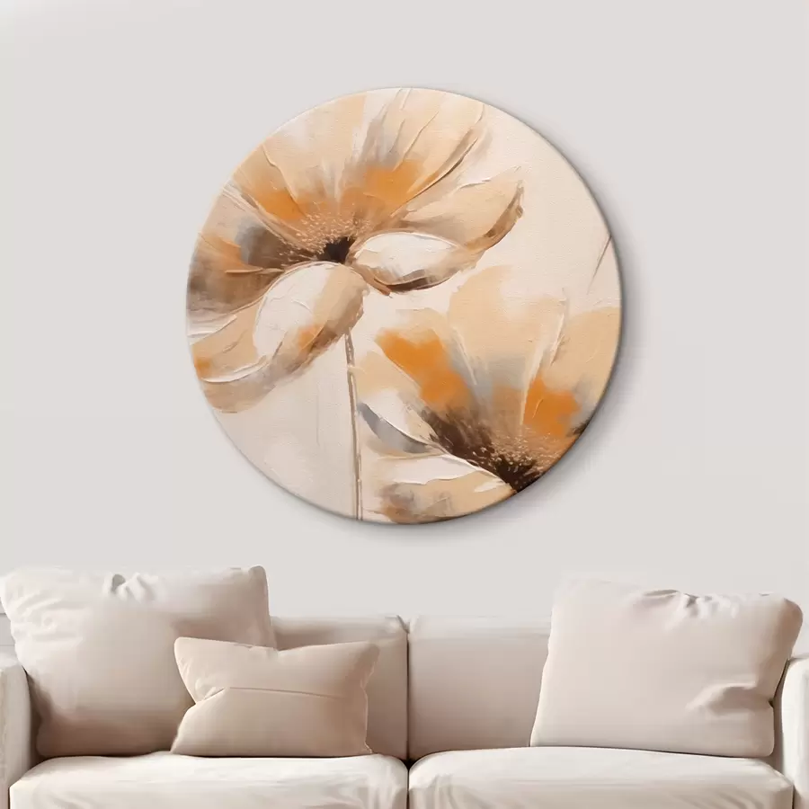 murales de pared Flores con estilo r43235