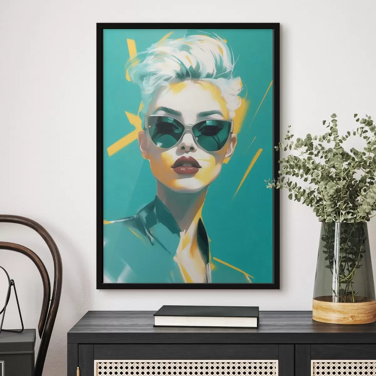 Poster Chica de moda f43480