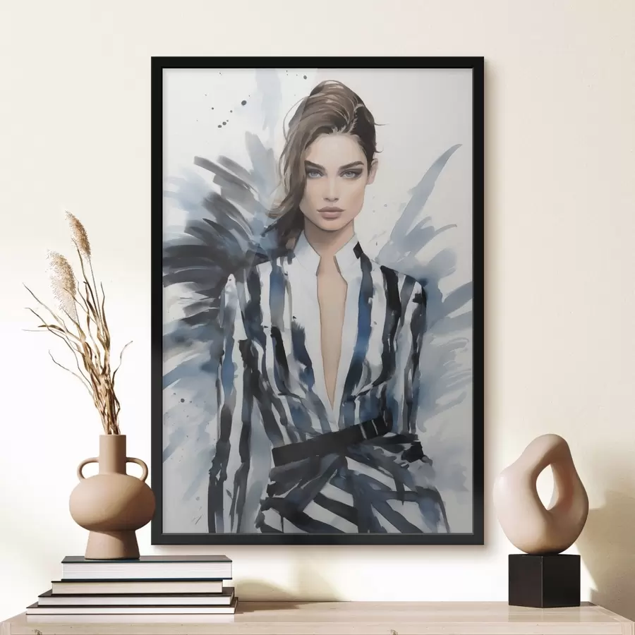 murales de pared Desfile de moda para chicas con estilo f43491