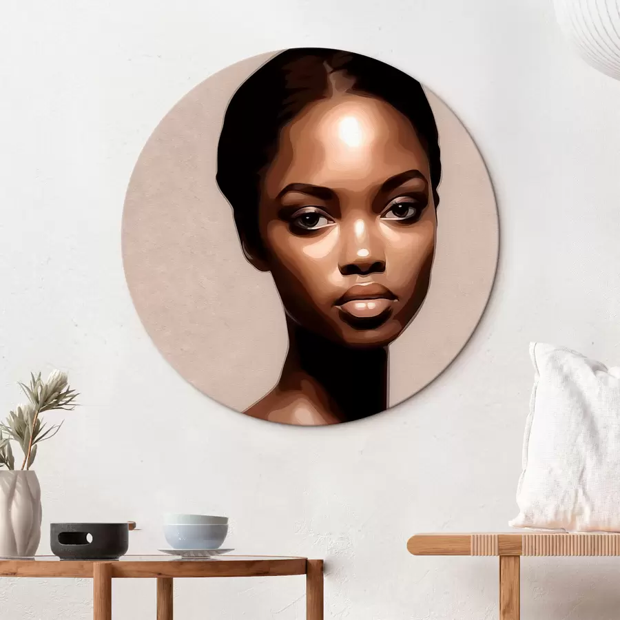 murales de pared Chica modelo r43478