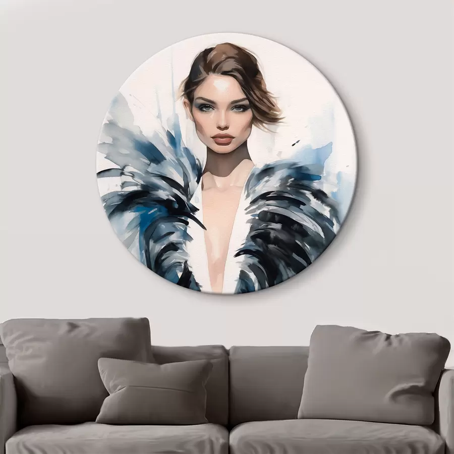 murales de pared Moda para chicas con estilo r43492