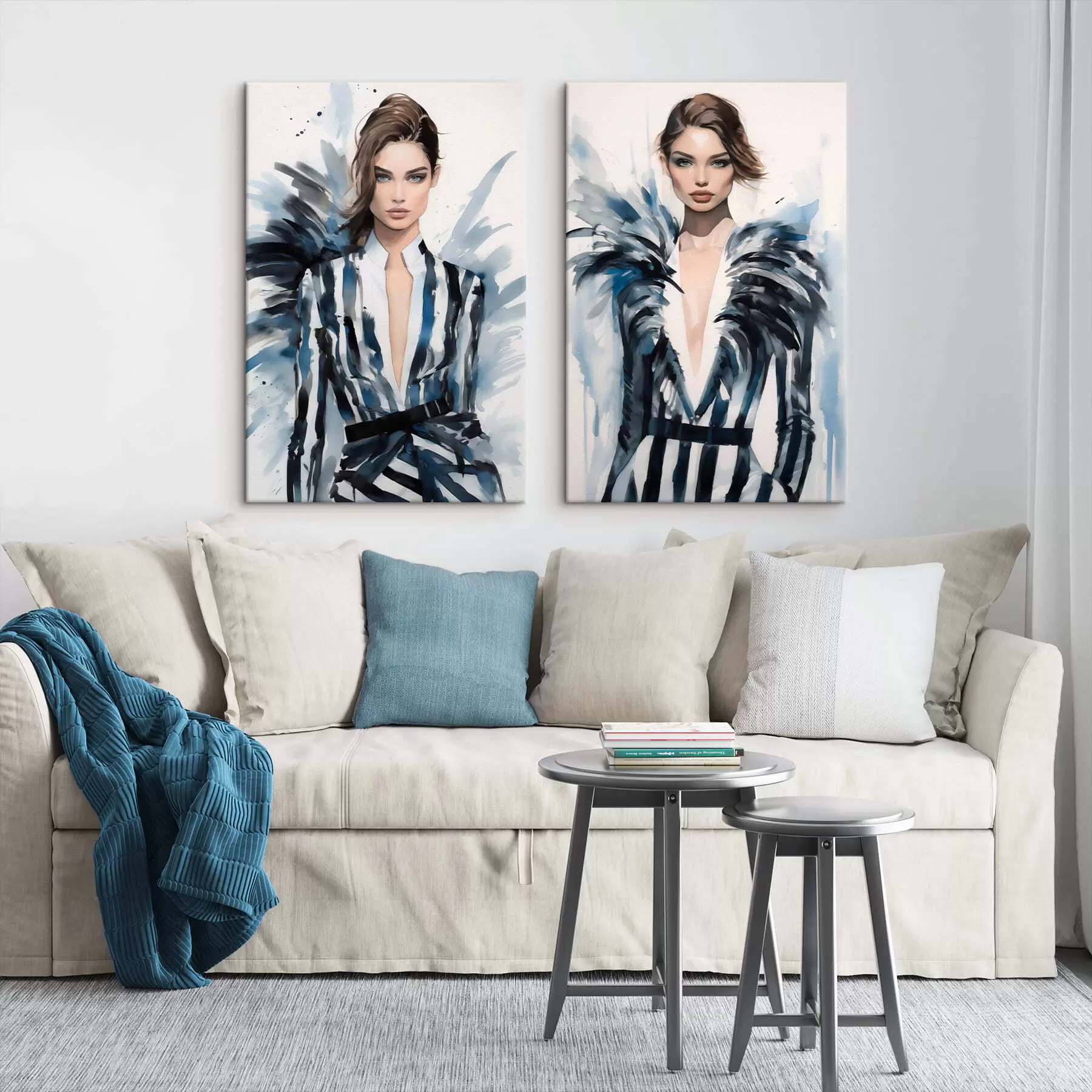 murales de pared Modelos con estilo m00439