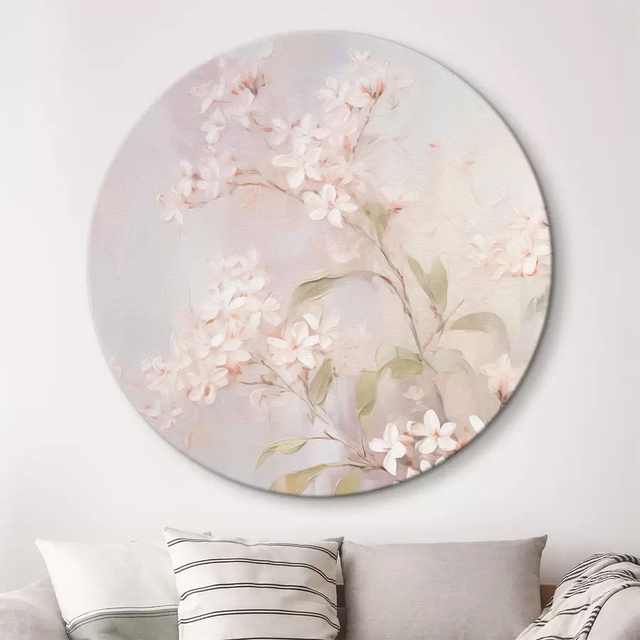 murales de pared Rama con flores naturaleza r43493