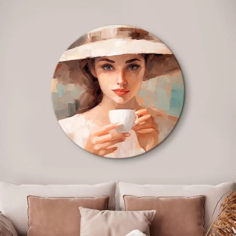 murales de pared Chica vintage r43938