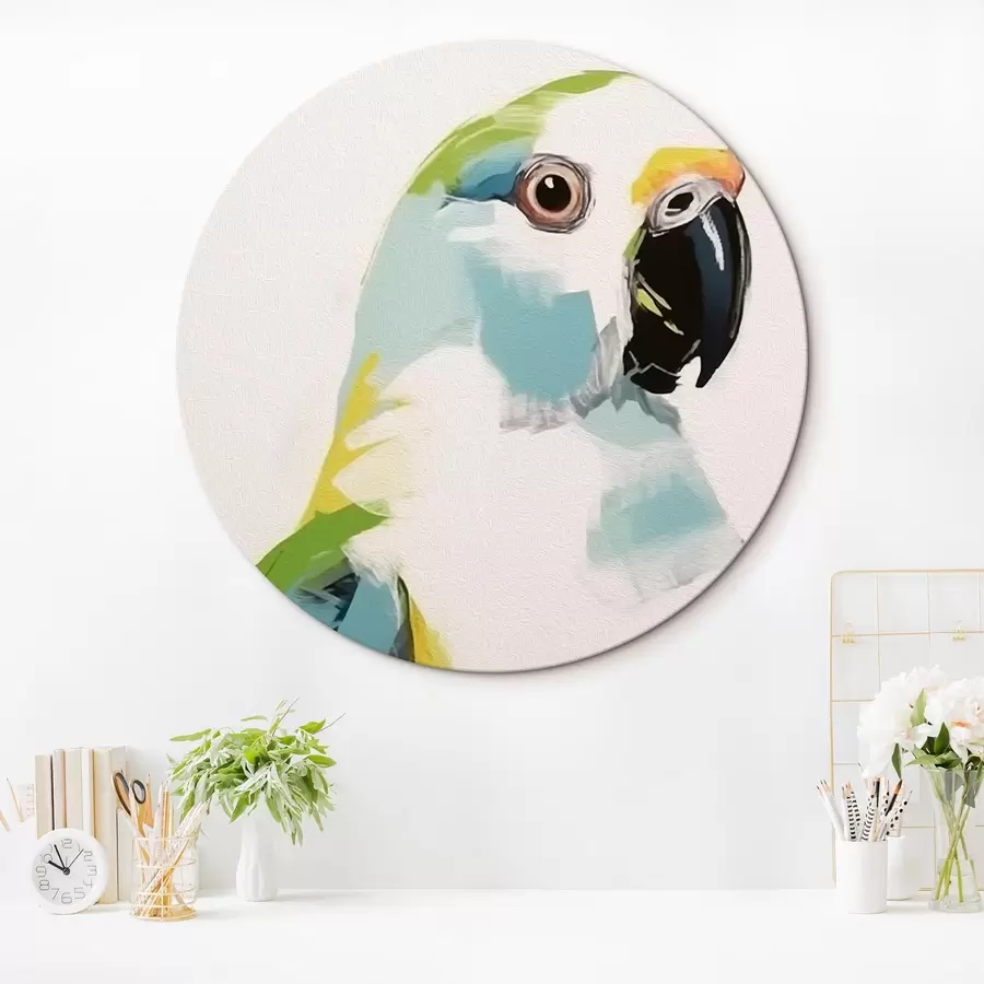 murales de pared Loro tropical r43931