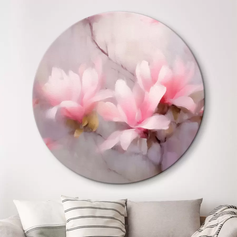 murales de pared Magnolia rosa r43490