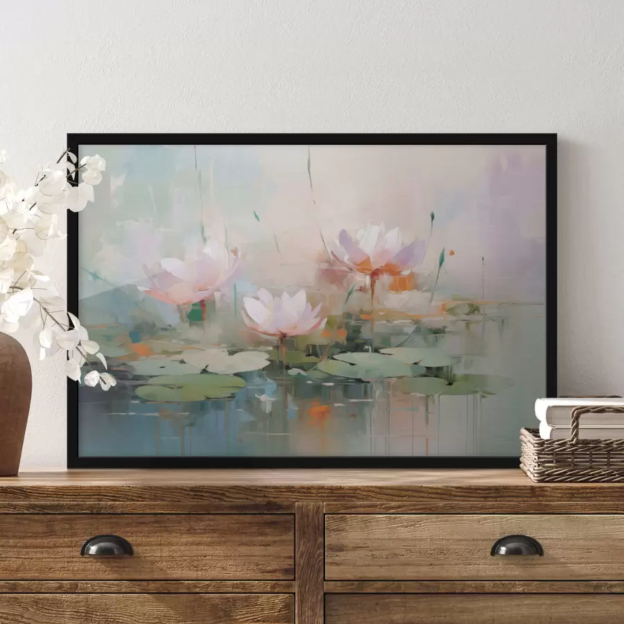 murales de pared Nenúfares Nenúfares f43214