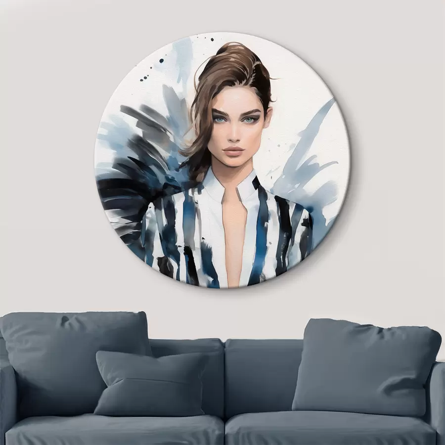 murales de pared Desfile de moda para chicas con estilo r43491