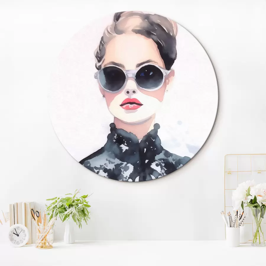murales de pared Chica de moda r43481