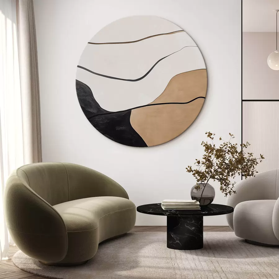 murales de pared Abstracción con imitación de textura r42998