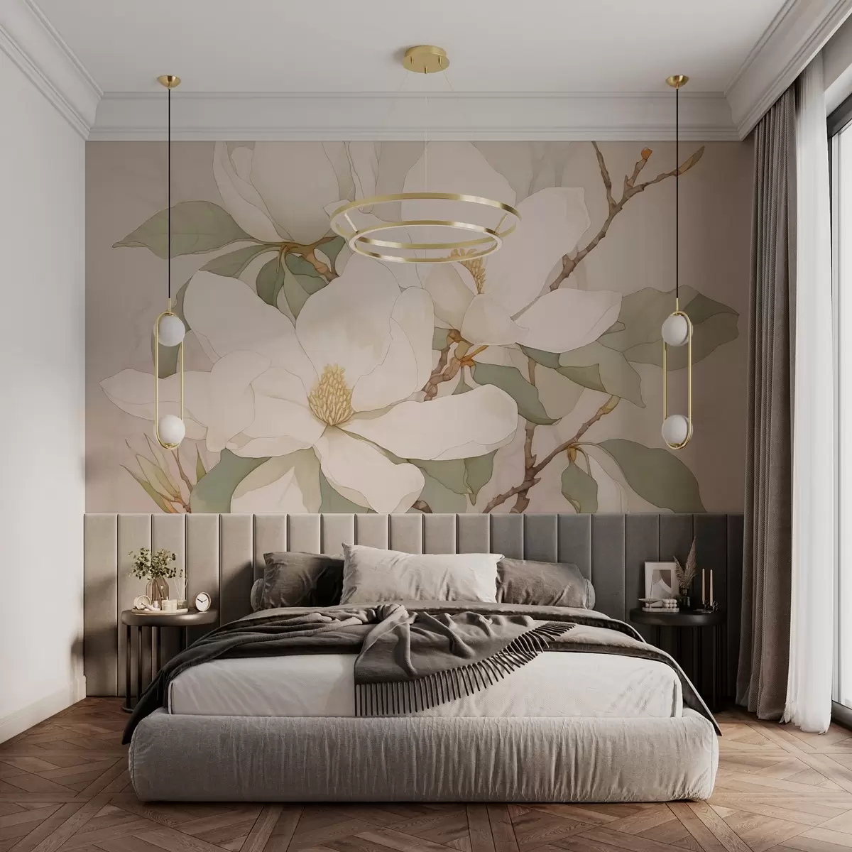 murales de pared Magnolias w03623