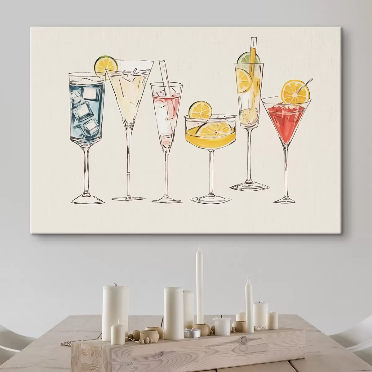 murales de pared Cócteles y bebidas s43962