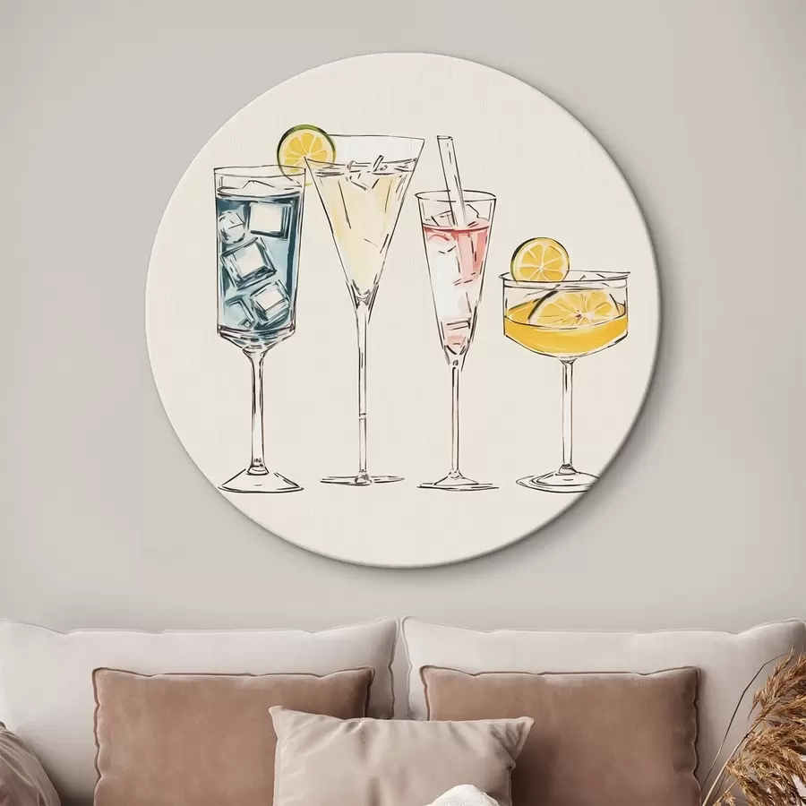 murales de pared Cócteles y bebidas r43962
