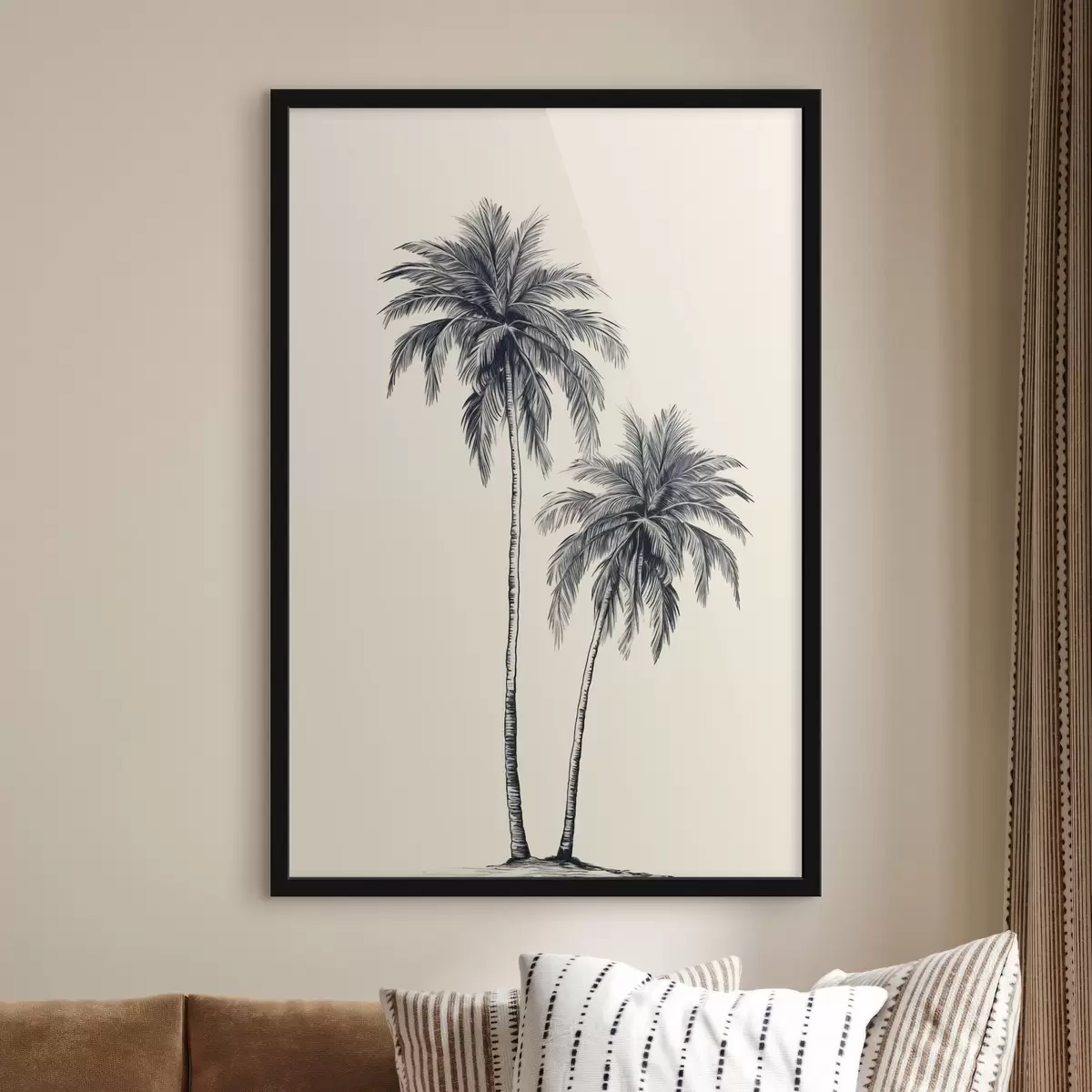 Poster Palmeras minimalismo f43956