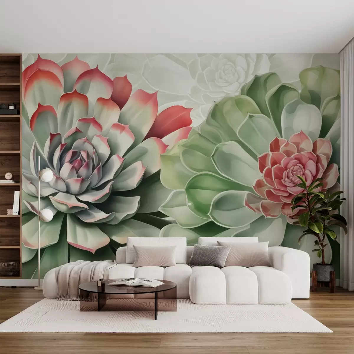 murales de pared Suculentas w03679