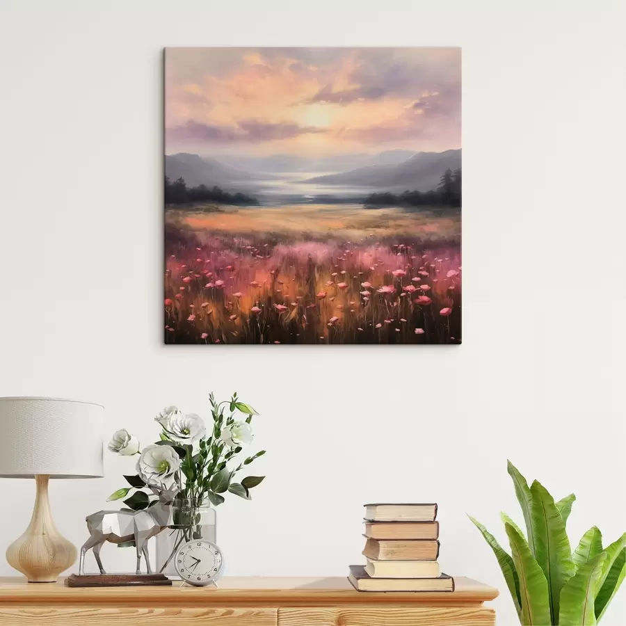 murales de pared Campo de flores s43950