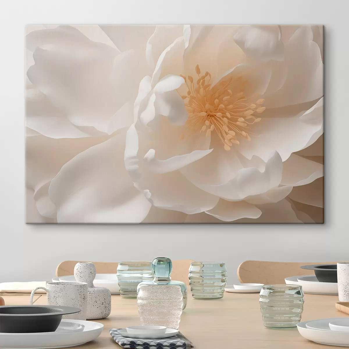 murales de pared Núcleo de la flor s43954