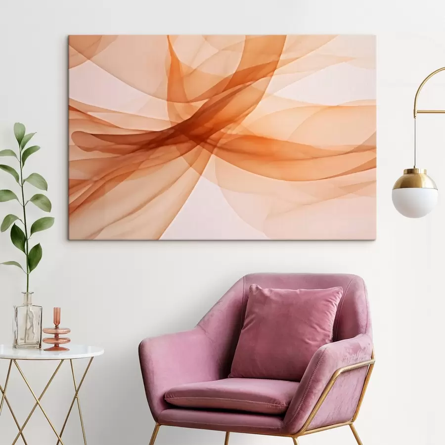 murales de pared Ondas transparentes s43986