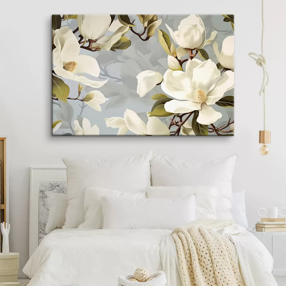 murales de pared Magnolias blancas s43990