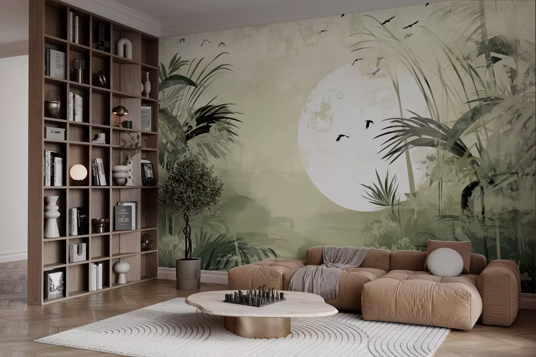 murales de pared Ritmo y vida w03695