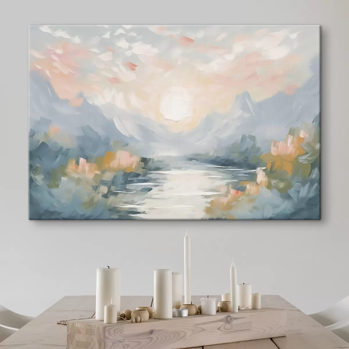 murales de pared Abstracción de las montañas s44052