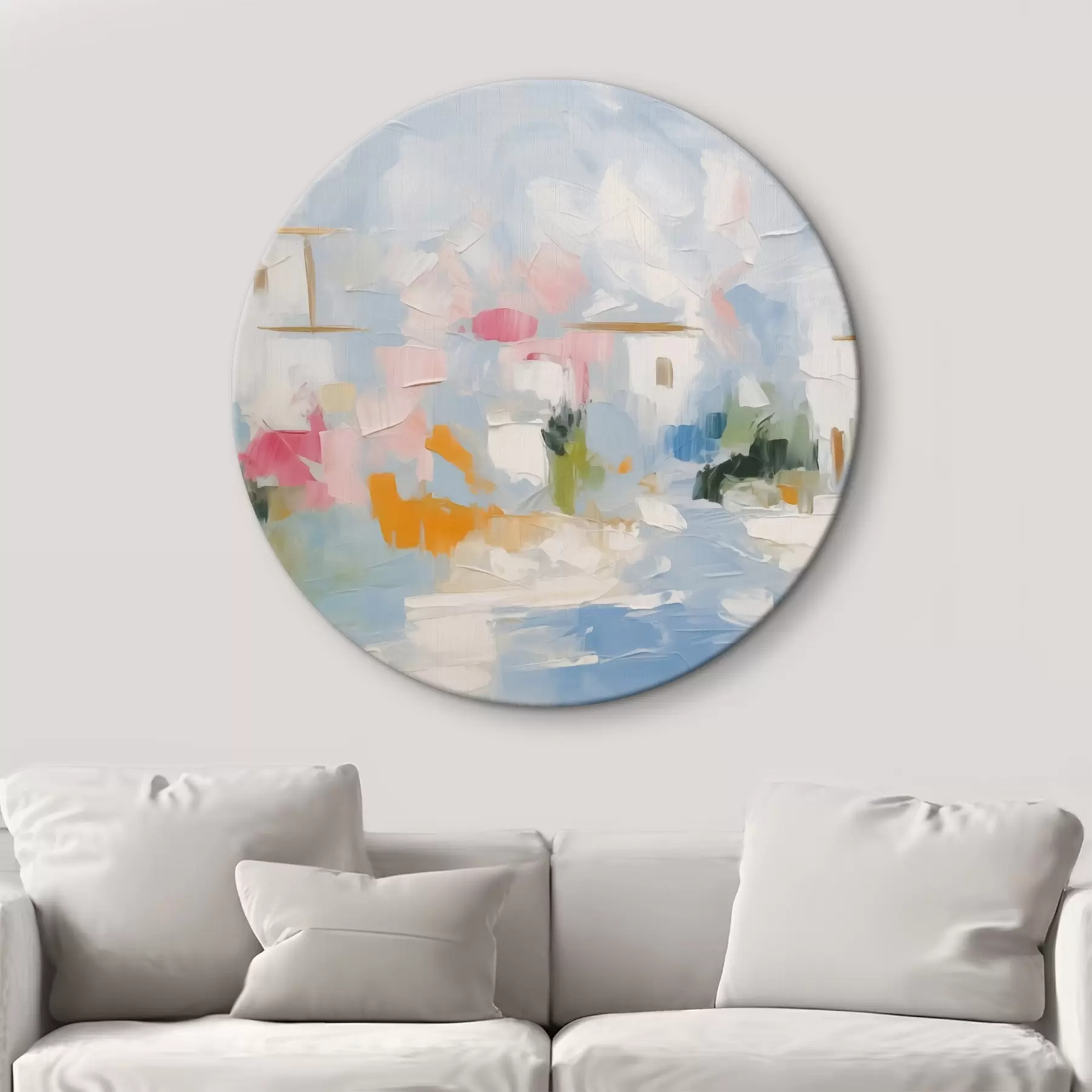 murales de pared Casas abstractas r44048