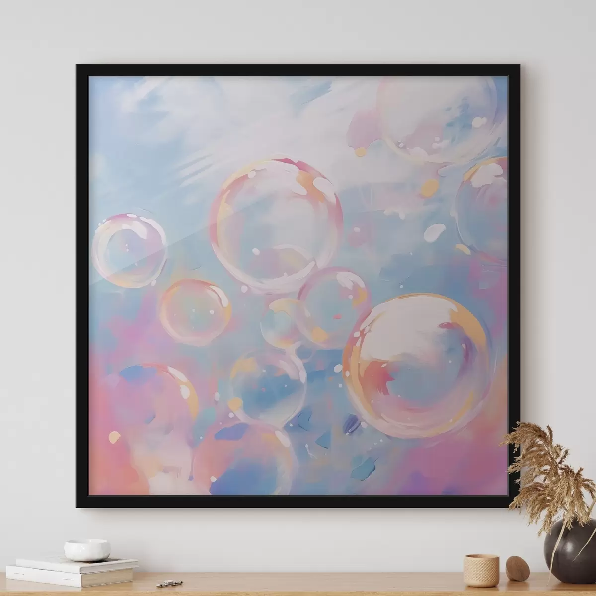 Poster Pompas de jabón f44033