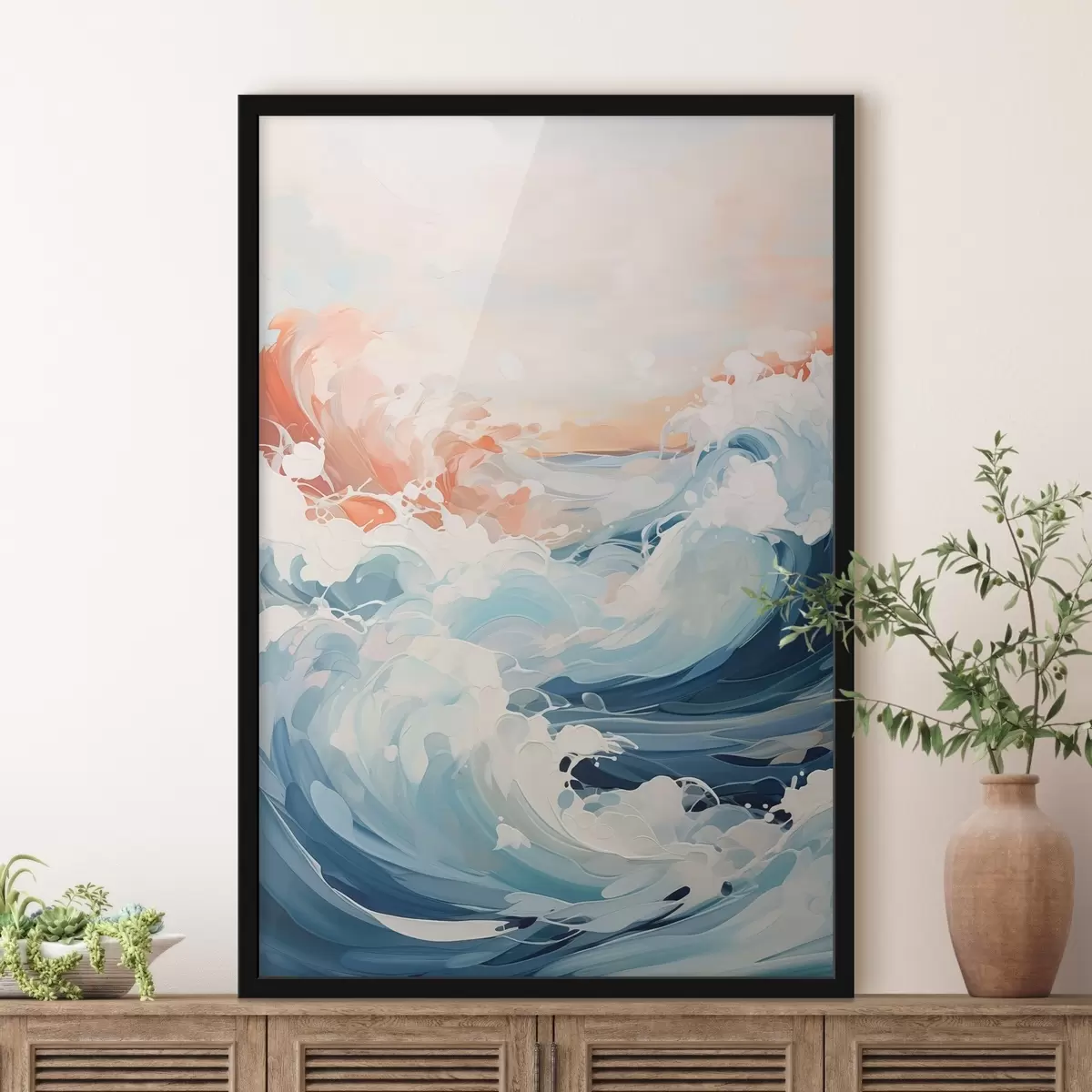Poster Olas en el mar f44038