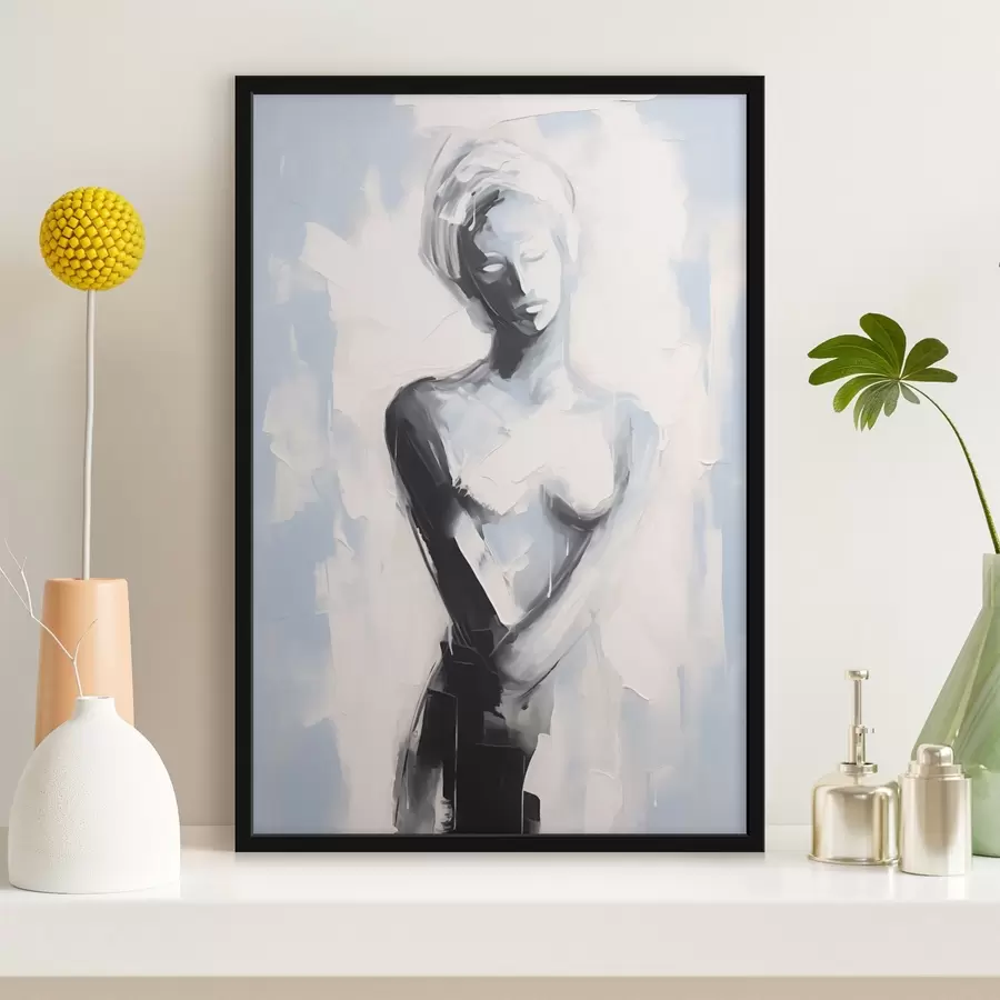 murales de pared Mujer abstracta f44054