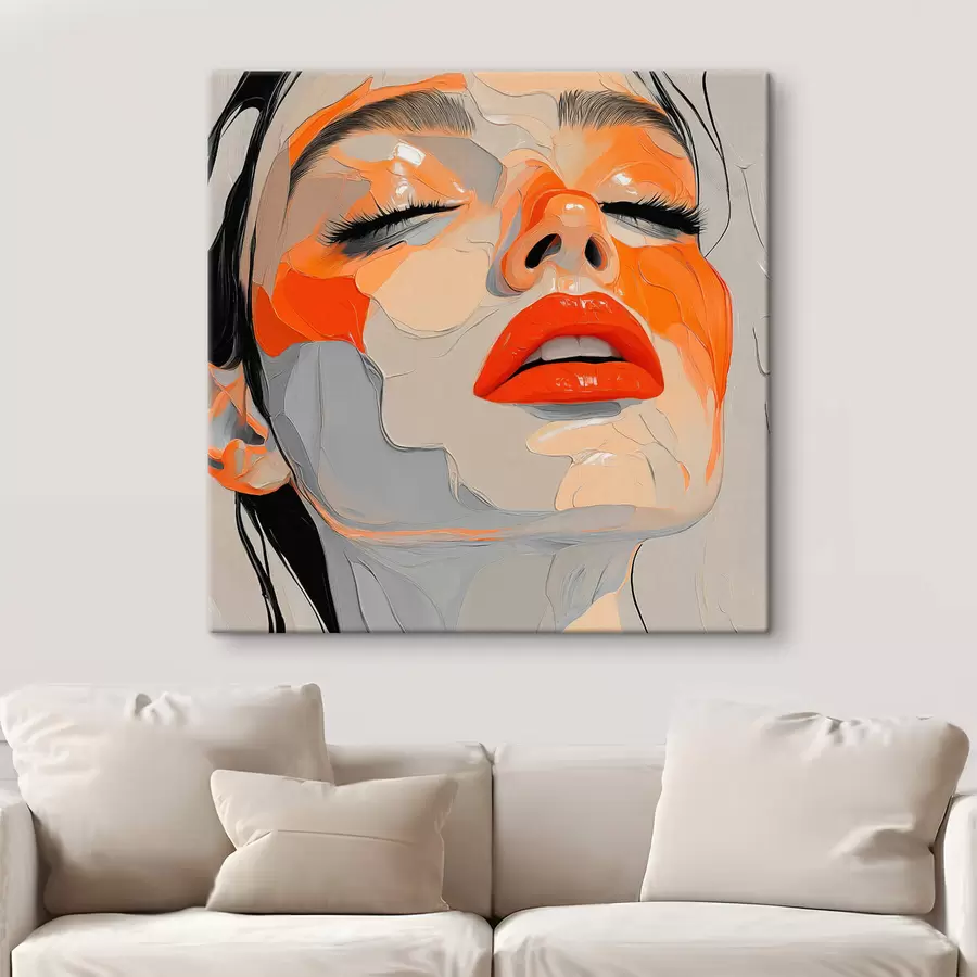 murales de pared Retrato de mujer s43966