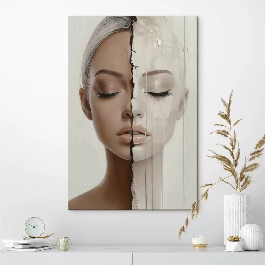 murales de pared Retrato de mujer s43972