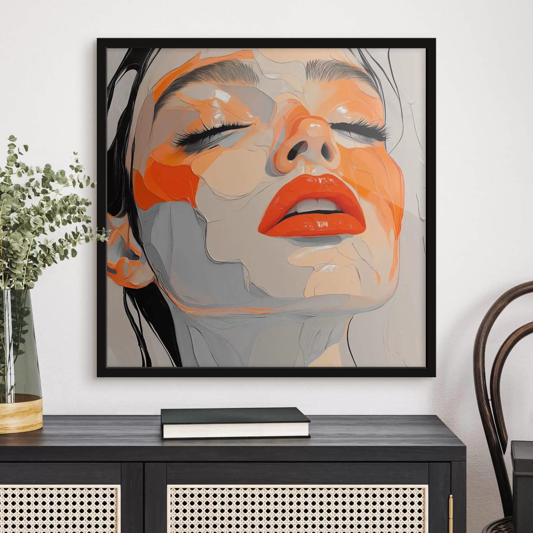 murales de pared Retrato de mujer f43966