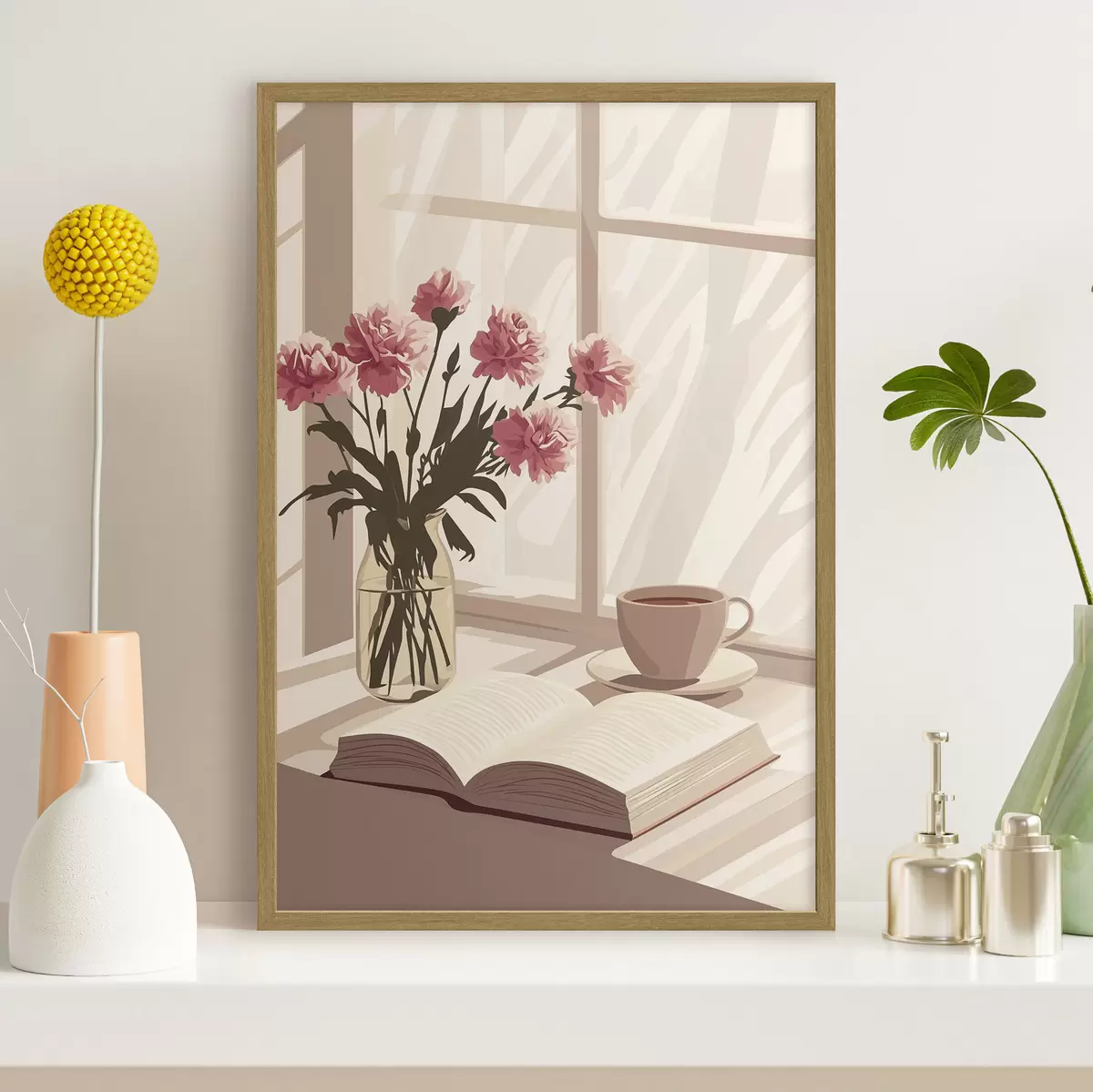 Poster Café y eco f44012