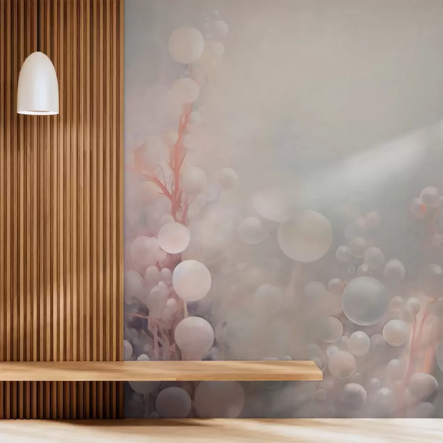 murales de pared Burbujas abstractas w03771