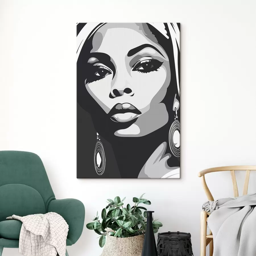 murales de pared Retrato de mujer s44106