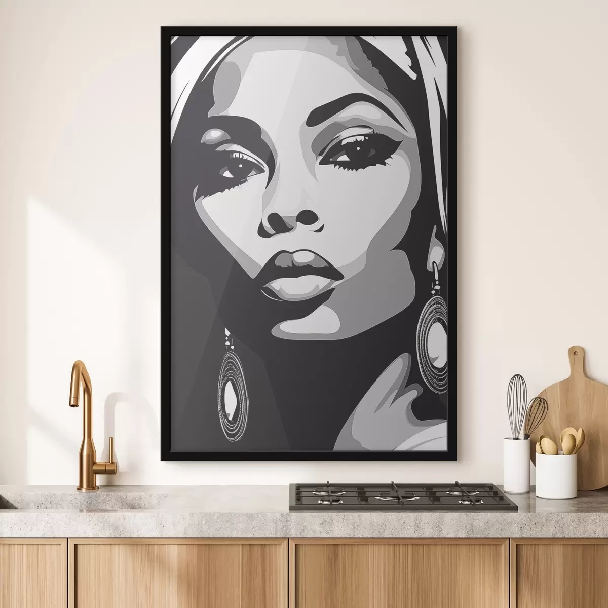 Poster Retrato de mujer f44106