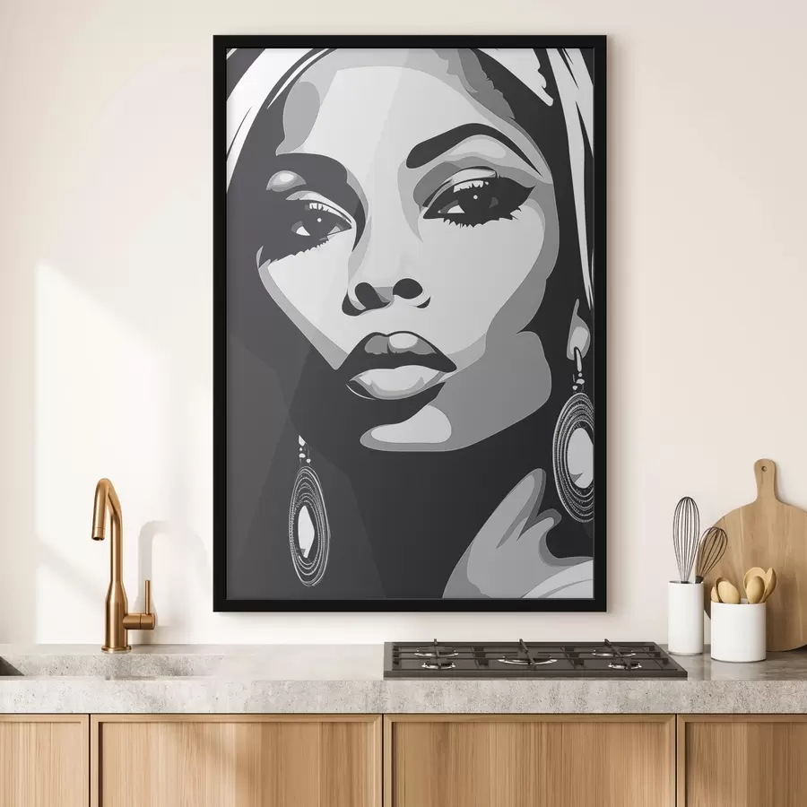 murales de pared Retrato de mujer f44106